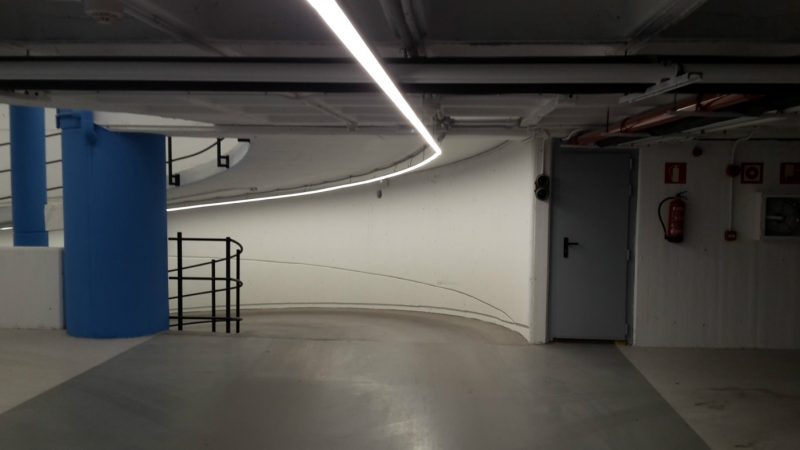 Iluminación Garviled - Parking Madrid - Kurva