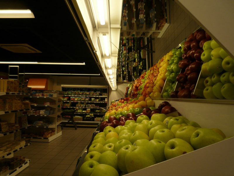 Iluminación Garviled - Proyecto a medida - Supermercado Tossa - Kors y Linea Led