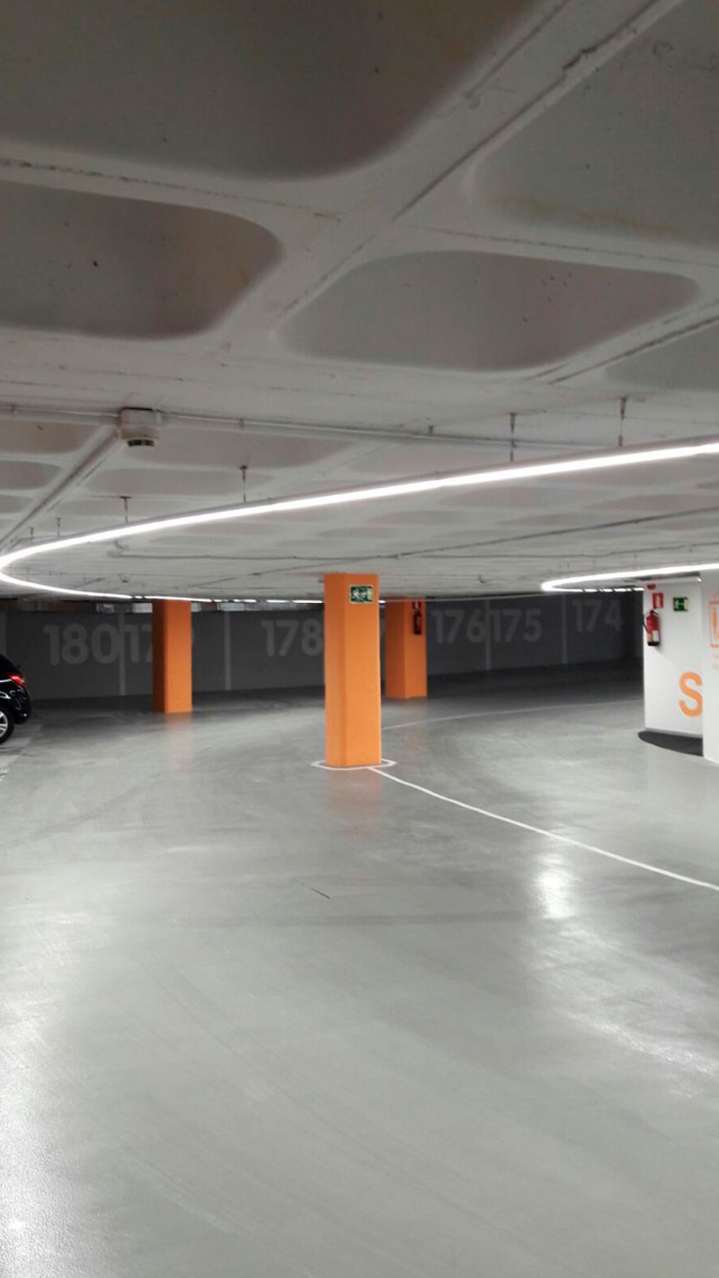 Iluminación Garviled - Parking Madrid - Kurva